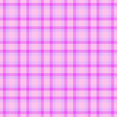 Yumuşak pembe ekose desenli. Tekstil, geçmiş ve tasarımlar için ideal, tatlı, çok yönlü bir dokuya ihtiyaç var. Klasik, samimi ve görsel olarak çekici bir fon..