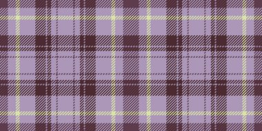 Klasik, yumuşak lavanta, erik ve krema tonlarında tekrar eden tartan deseni. Rahatlığı, sıcaklığı, mirası çağrıştırıyor. Arkaplan, tekstil ve tasarımlar için ideal.