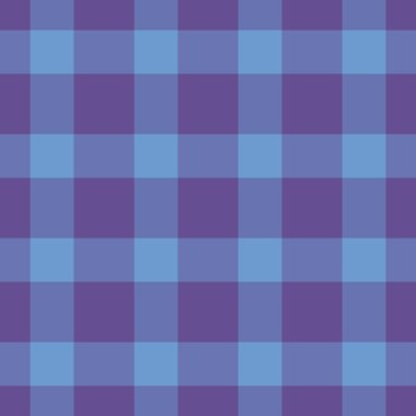 Modern, serin mavi ve mor renkli kare desenler. Özgeçmiş, tekstil ve dijital tasarımlar için çok yönlü. Düzeni ve çağdaş biçimi çağrıştırır.