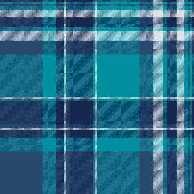 Klasik ekose desenli havalı maviler ve maviler. Geçmişi, giysisi veya grafik tasarımı için mükemmel zamansız bir tekstil dokusu. Çok yönlü stil.