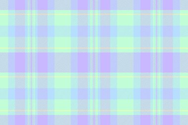 Eski tartan tekstil kontrolü, ekose pazarlama vektör geçmişi. Işık ve kireç rengi paletinde süslemesiz kumaş deseni.