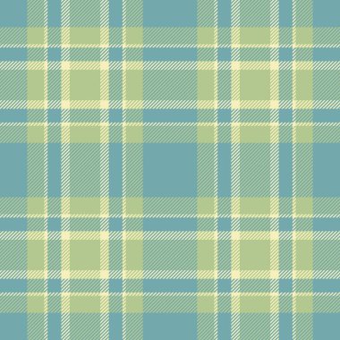 Klasik ekose desenli yumuşak mavi, yeşil, kremalı. Özgeçmiş, tekstil ya da tasarım projeleri için çok yönlü. Konfor, gelenek, tarz çağrıştırıyor.