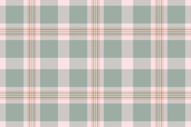 Sönük yeşil, pembe ve bej renkli ekoseli desenler. Klasik tasarım, tekstil, arka plan ve biraz da kırsal cazibe için mükemmel..