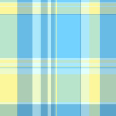 Pastel ekose desenli. Yumuşak mavi, yeşil, sarı renkleri olan soyut geometrik tasarım. Geçmişler, tekstil ya da web tasarımı için harika. Rahatlatıcı, taze bir hava..