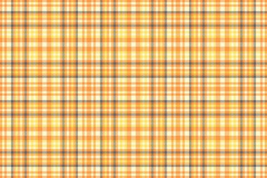Tekstil ekoseli açık, bebek pürüzsüz desen dokusu. Turuncu ve limon şifon renk paleti ile Vogue kumaş vektör tartan arkaplanı.