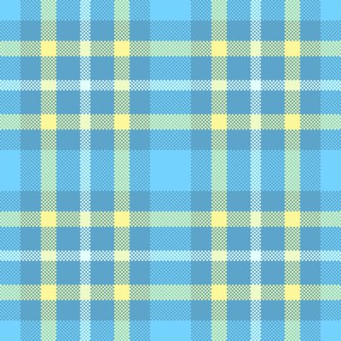 Klasik ekose desenli mavi ve yumuşak sarı. Kusursuz ve çok yönlü, arka planlar, tekstil ve grafik tasarım projeleri için ideal. Sakin, barışçıl estetik.