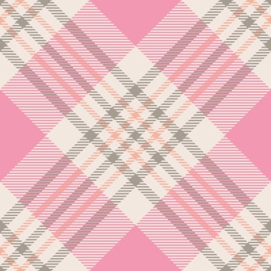 Zarif pembe ve gri ekose desenli. Tekstil tasarımı, moda veya web sitesi geçmişi için mükemmel. Bu pürüzsüz doku yumuşak, sofistike bir estetik sunuyor..