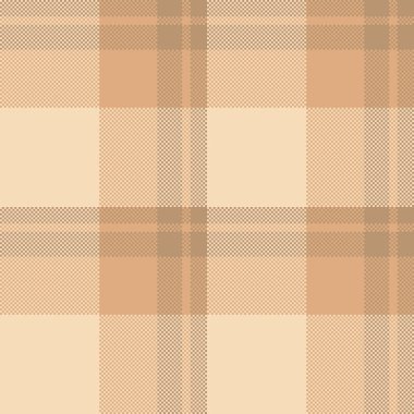 Sıcak bej tonlarda, ekose desenli. Klasik, rahatlatıcı bir estetik gerektiren arka plan, tekstil ve tasarım projeleri için ideal. Web ya da yazdırma için çok yönlü.
