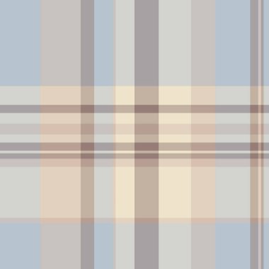 Halı kumaş arka plan pürüzsüz, kavisli tekstil desenli ekose. Açık ve gri renk paletinde modaya uygun desen vektör tartan denetimi.