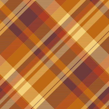 JPG arka plan kumaş ekose, sessiz ve pürüzsüz doku deseni. Kırmızı ve turuncu renk paletinde tartan tekstil vektörünü aşağı kontrol et.