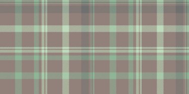 Dikey dikişsiz doku arka planı, ekose kumaş kontrolü. Pastel ve açık renk paletinde sonbahar desenli tekstil tartanı.