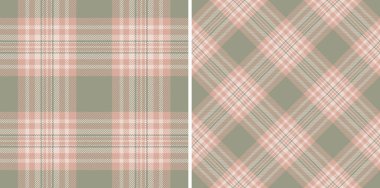 Ekose desenli kumaş arkaplanının kumaş vektörü. Tekstil tartan desenli. Ringa kemiği desenleri için moda ve tasarım için kış renklerini ayarlayın.