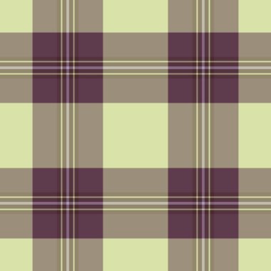 Pahalı arka plan ekoseli tartan, 1960 'ların desenli kontrol dokusu. Dükkan vektör kumaşı pastel ve pembe renk paletinde kusursuz tekstil.