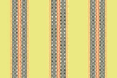 70 'lerin vektör şeridi pürüzsüz, çizim çizgileri dokusu kumaşı. Sarı ve mavi renk paletinde limon arkaplan deseni dikey tekstil.
