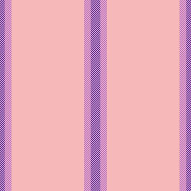 İnce, modern çizgili desen. Pastel pembe ve koyu mor. Temiz, zarif bir dokunuş gerektiren arka plan, tekstil, tasarım projeleri veya görsel iletişim için çok yönlü.