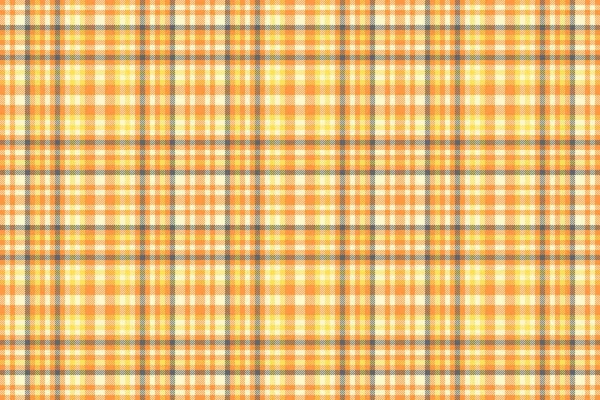 Tekstil ekoseli açık, bebek pürüzsüz desen dokusu. Turuncu ve limon şifon renk paleti ile Vogue kumaş vektör tartan arkaplanı.
