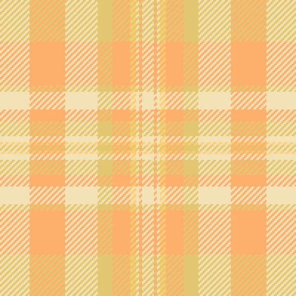Yumuşak ekose desenli sessiz portakallar, sarılar ve kremler. Klasik tekstil tasarımı arka plan, giysi ya da rahat, rahatlatıcı bir doku için idealdir..
