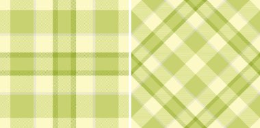 Tartan desenli ekose tekstil ile arka plan kusursuz kontrolünün kumaş vektör dokusu. Doğa renklerinde ayarlanmış. Samimi oturma odası fikirleri.