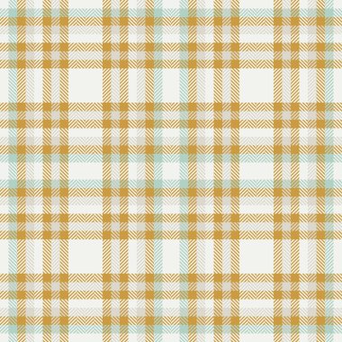 Sarı, bej ve açık mavi ile detaylandırılmış ekose desenli. Geçmişler, tekstil, moda ya da ambalaj tasarımları için harika. Zamansız, çok yönlü estetik.