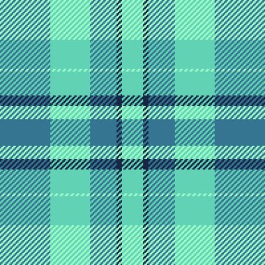 Klasik ekose desenli, turkuaz renkli. Özgeçmiş, moda veya iç dekorasyon projeleri için çok yönlü tekstil tasarımı. Gelenek ve sıcaklığı çağrıştırıyor.