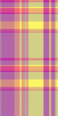 Süsleme şablonu, zarif ekose kumaş. Noel süsü vektör dokusu koyu gri ve morumsu renk paletinde pürüzsüz kumaş.