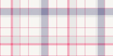 Zarif ekose desenli pembe ve yumuşak gri. Tasarım, moda veya yaratıcı projeler için çok yönlü tekstil arka planı. Klasik bir dokunuş eklemek için ideal.