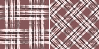 Zarif, rahat desenler. Topraksı kahverengi tonlarda iki kusursuz tartan tasarımı sonbahar sıcaklığını çağrıştırıyor. Tekstil, geçmiş ve tatil temalı yaratıcı projeler için ideal..