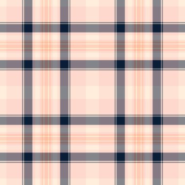 Desen kontrol arkaplanını göster, dokuyu dikişsiz özelleştir. Kostüm vektörü kumaş ekose ve gri renk paleti.