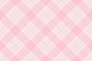 Yumuşak pembe ekose desenli. Özgeçmiş, giyim ya da tasarım projeleri için kusursuz kumaş dokusu. Tatlı, narin ve çeşitli yaratıcı kullanımlar için çok yönlü..