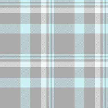 Hindistan ekose desenli tartan, tekrarlanabilir şablonlar, kusursuz kontrol geçmişi. Koyu gri ve açık renk paletinde tekstil kumaş vektörü.