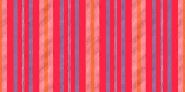 Canlı dikey çizgiler göz alıcı, dinamik bir zemin oluşturur. Kırmızı, turuncu, mor renkler doğrusal bir tasarım oluşturur, tekstil, tasarım projeleri veya cesur arka planlar için idealdir..