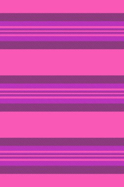 Dikey dikey arka plan, 60 'ların kumaş vektör çizgileri. Huit tekstil desen deseni pembe ve koyu renk paletinde.