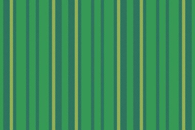 Canlı yeşil çizgili desen. Değişik tonlarda tekrarlanan dikey çizgiler bir düzen ve görsel doku hissi sunar. Arkaplan, tekstil veya yüzey tasarımı için ideal.