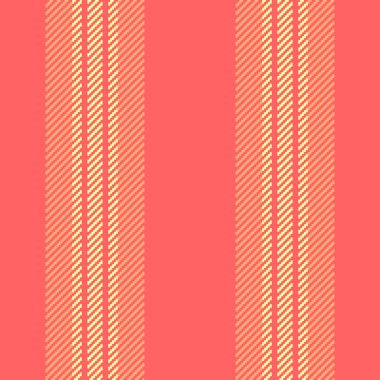 Klasik çizgili tekstil arka planı. Yumuşak dikey çizgiler sıcak ve davetkar bir desen oluşturuyor. Tasarım, moda veya zanaat projeleri için çok yönlü.