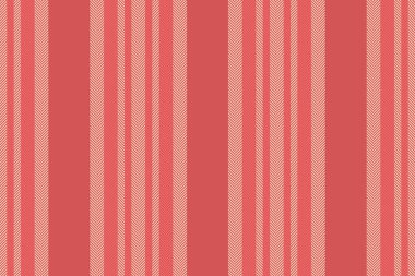 Zarif, pürüzsüz şerit deseni. Mercan tonlarında dikey çizgiler. Moda, tekstil, geçmiş ve ambalaj kağıtları için ideal. Yaratıcı projeler için çok yönlü tasarım.