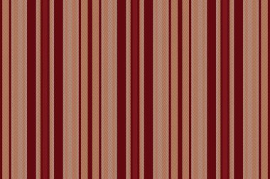 Zengin bordo ve yumuşak bej renkli zarif dikey çizgiler klasik bir model oluşturur. Arkaplan, tekstil, tasarım ve görsel ilgi için ideal.