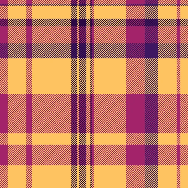 Afrika arkaplan tartan dokusu, uygun desenli ekose kumaş. Glen kumaş vektör denetimi kehribar ve pembe renk paletinde pürüzsüz.