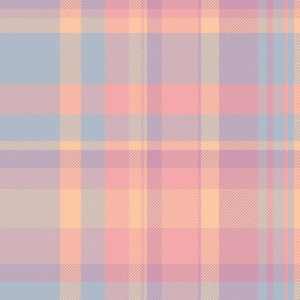 Bebek tartan kumaş dokusu, dikişsiz geçmiş kontrolü. Pastel ve kırmızı renk paletinde modaya uygun tekstil vektör paleti.