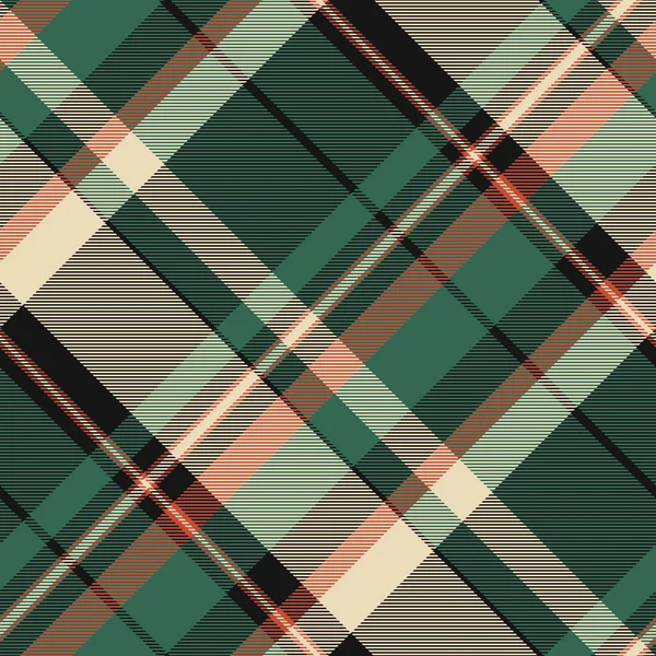 Sessiz yeşiller, şeftaliler ve kremler içinde zarif çapraz ekoseli desenler. Tekstil tasarımı, web sitesi geçmişi ya da şık markalar için mükemmel..