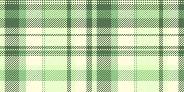 Moda ekoseli vektör kontrolü, modern dikişsiz kumaş tartan. Özelleştirilebilir kumaş arkaplan modeli yeşil ve açık sarı renk paleti ile tekstil.