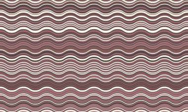 Soyut dalgalı çizgili desen, leylak rengi ve krem rengi. Arkaplan, tekstil, web sitesi tasarımı ve ambalaj için mükemmel.
