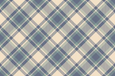 Sade maviler ve bej renkte klasik tartan deseni. Özgeçmiş, tekstil ya da yaratıcı projelere biraz gelenek katmak için çok yönlü, zamansız bir tasarım..