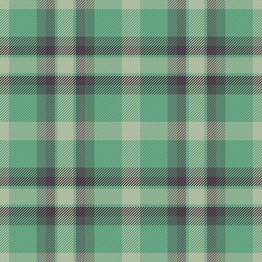 Kontrol edilen şablon arka plan kumaşı, keten desenli ekose vektör. Tekstil denetimi pastel ve yeşil renk paletinde kusursuz..