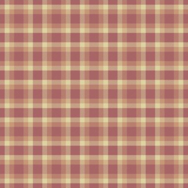 Düğün için tartan tart araştırması, pahalı, pürüzsüz kumaş ekoseli kumaş. Kitap vektörü tekstil deseni kırmızı ve turuncu renk paletinde.