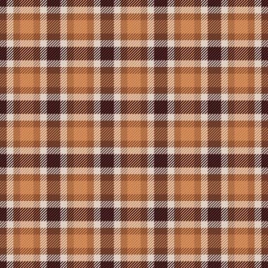 Kahverengi, bej ve bronz şeritlerin kesiştiği ılık ekoseli desen. Moda tekstili, tatil tasarımları ve arka planlar için mükemmel. Klasik, samimi bir his..