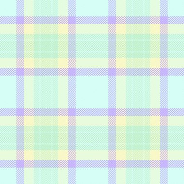 Pastel ekose desenli. Yumuşak renklerde, limonlu, leylak desenli kusursuz tasarım. Arkaplan, tekstil, el sanatları, web tasarımı veya dijital kağıt için ideal.