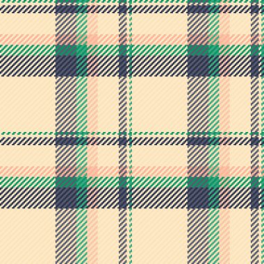 Sade, ekose desenli. Modern pastel paletli klasik tartan tasarımı. Özgeçmiş, kumaş, tekstil, moda ve ev dekorasyonu projeleri için ideal.