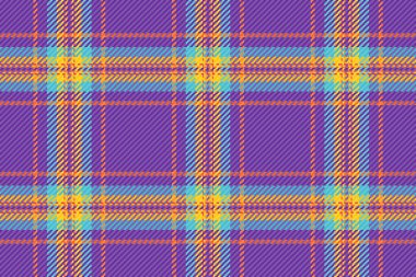 Tahta tartan, yaz ekoseli, dikişsiz. Menekşe ve Rebecca mor renk paletinde yer vektör dokusu.