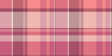 A charming, textured tartan pattern in soft pink hues, ideal for textile design, backgrounds, or adding a touch of classic warmth to your project. Versatile and appealing.