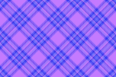 Detailed blue and violet plaid pattern. Suitable for backgrounds, textiles, or a design element. Evokes comfort, warmth,  classic style. Versatile backdrop.